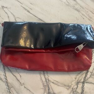 Steve Madden Black and Red Crossbody Bag